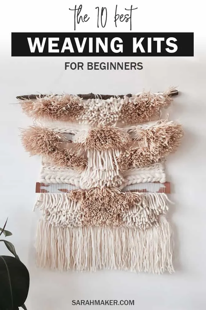  Weaving Loom Kit, Knitting for Beginners, Make Your