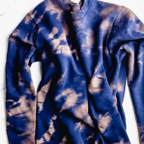 Bleached 2025 blue sweatshirt