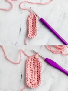 Classic Crochet Baby Booties with Folded Cuff - Free Pattern - Sarah Maker