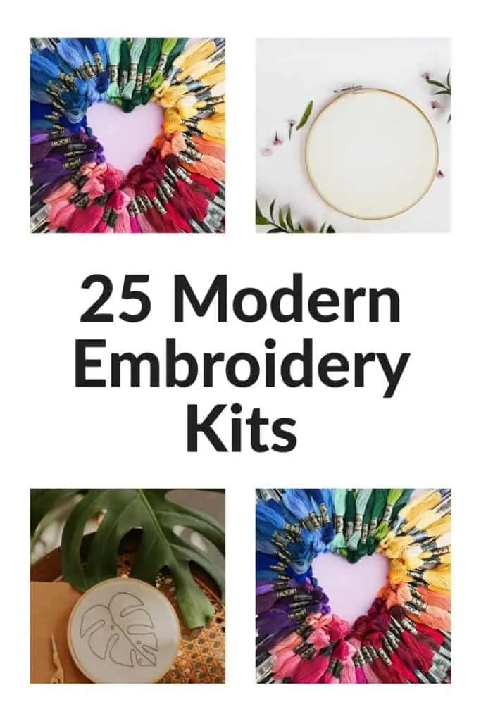 Hand embroidery kit for beginners Little birds