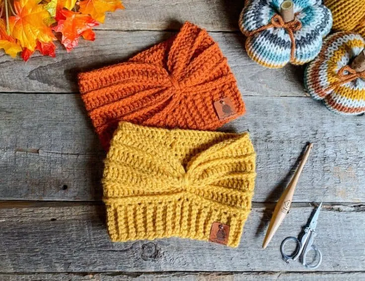 Arbor Ear Warmer Crochet Pattern 