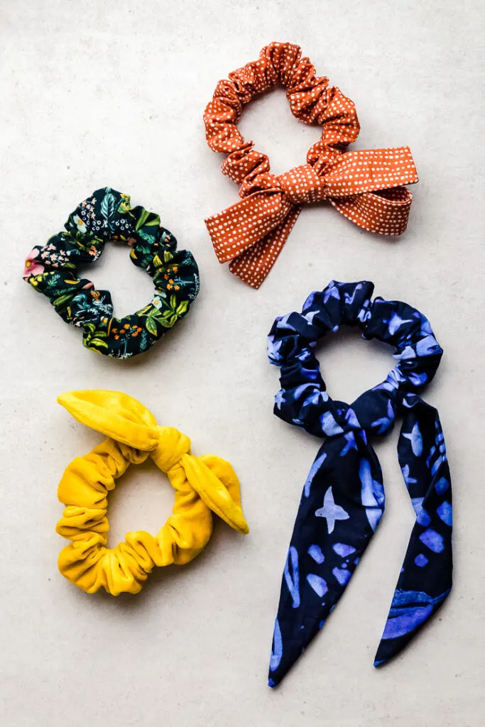 How to Make a Scrunchie Plus 3 Bow Options