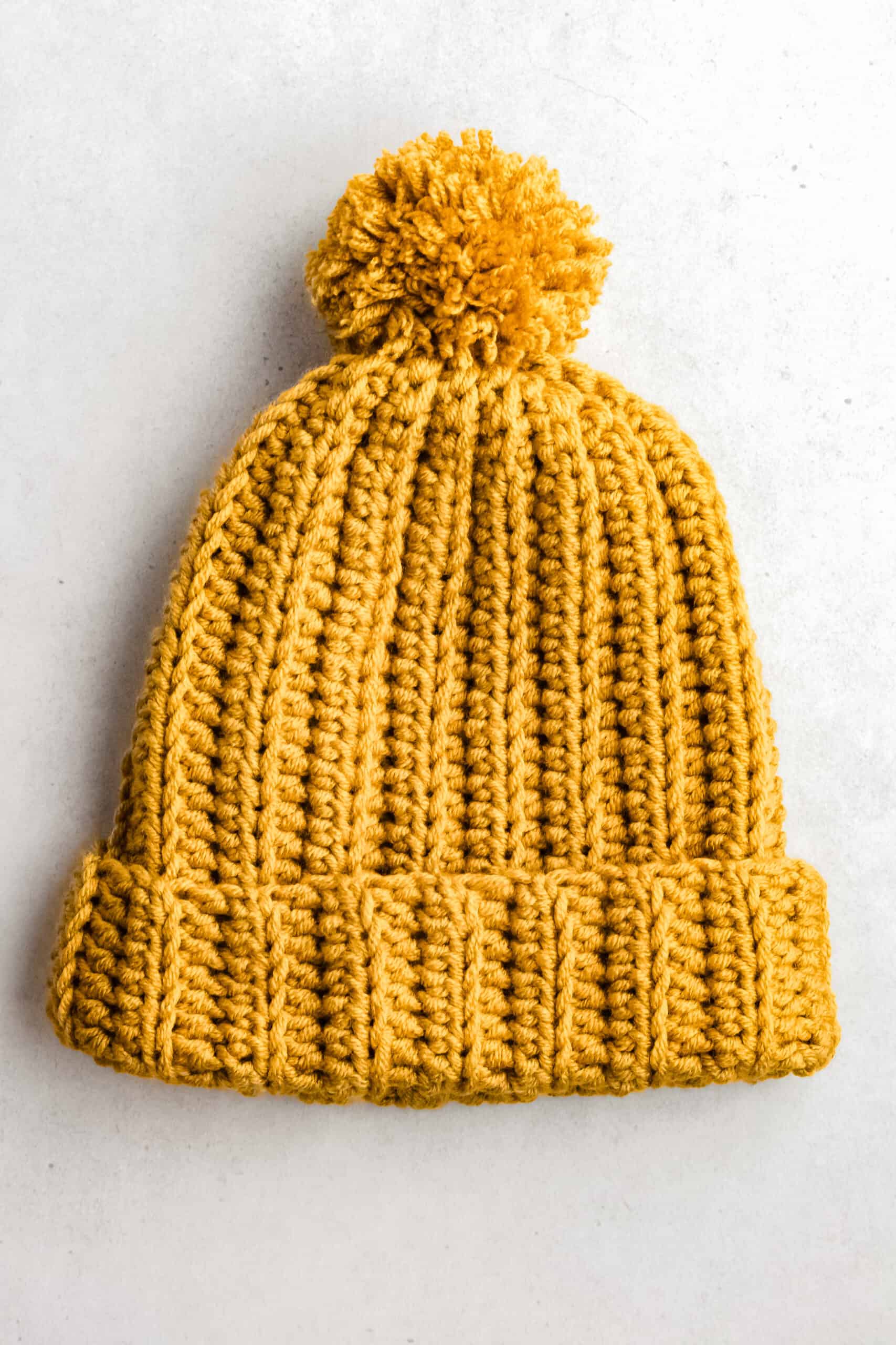 7+ Ribbed Beanie Crochet Pattern Easiest Crochet Beanie Pattern (How to Crochet a Hat)