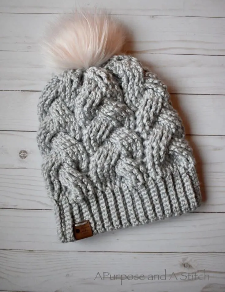 Crochet aran 2024 hat pattern