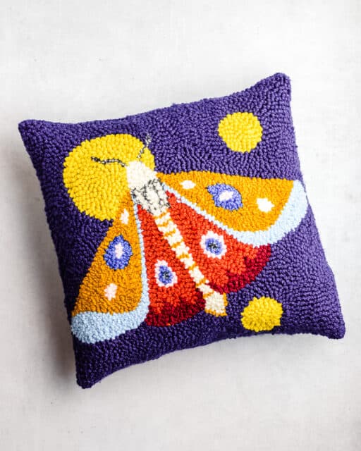 How to Make A Punch Needle Pillow Sarah Maker