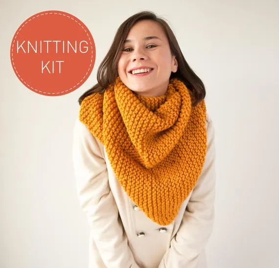 Learn to Knit Kits - Best Beginner Knitting Kits by The Spinning Hand –  thespinninghand