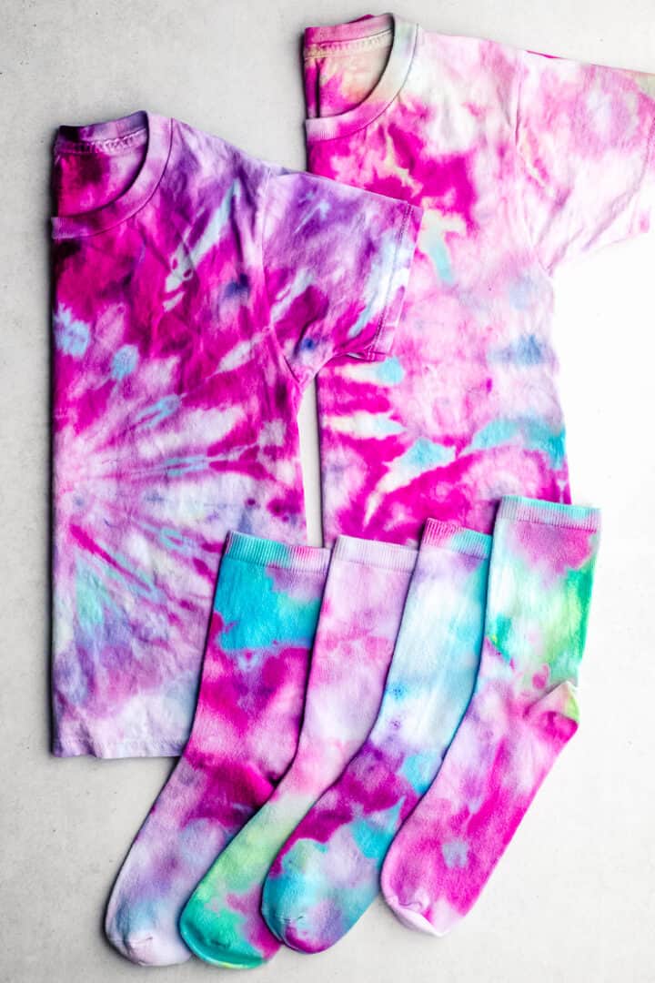How to Ice Dye Easy DIY Tutorial Sarah Maker