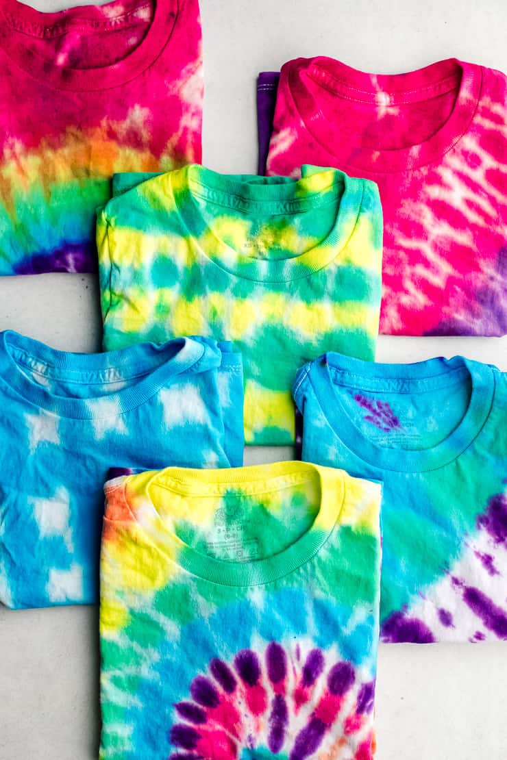 How to Tie-Dye at Home Like a Pro - Try These 5 Easy Techniques! 