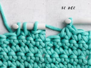 How to Single Crochet (sc) for Beginners - Sarah Maker