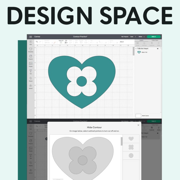 How To Contour In Cricut Design Space