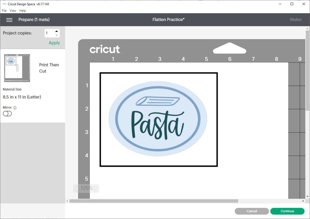 How to Use Flatten in Cricut Design Space - Sarah Maker
