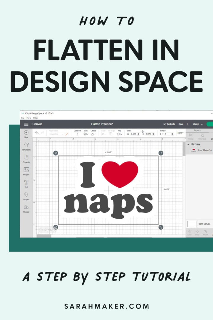 How to Use Flatten in Cricut Design Space LaptrinhX / News
