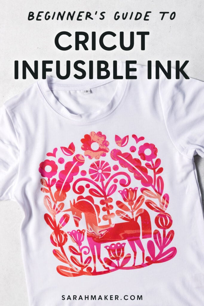 How to Use Cricut Infusible Ink: A Beginner's Guide - Sarah Maker