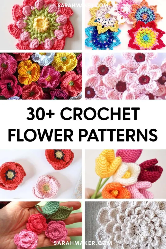 Crochet Flowers Step-by-Step