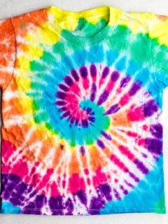 Blue Ocean Spiral Tie Dye T-Shirt