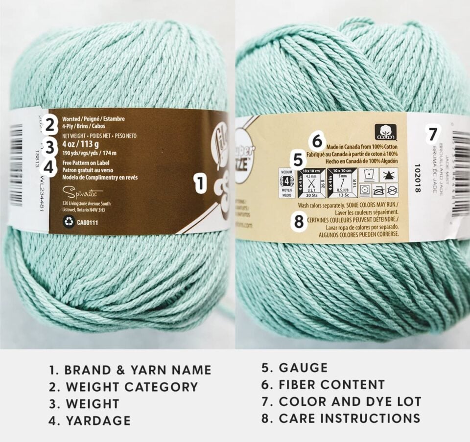 How to Read Yarn Labels and Symbols Sarah Maker
