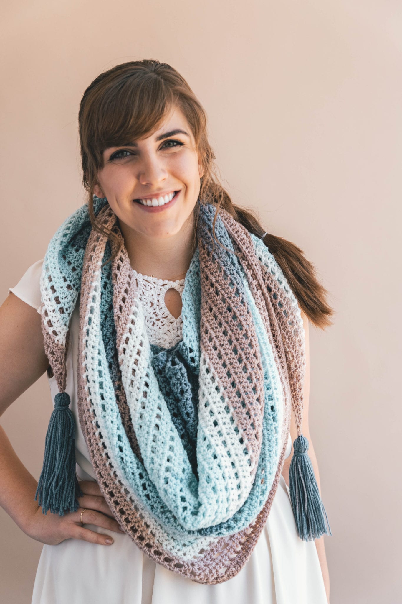 25 Free Crochet Shawl and Wrap Patterns - Sarah Maker
