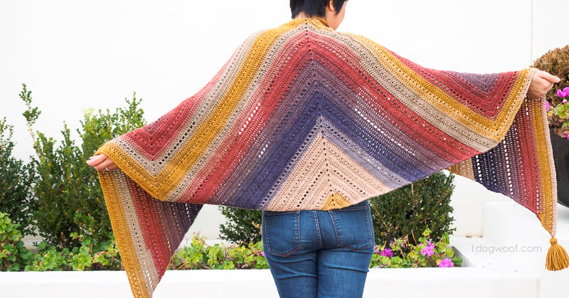 25 Free Crochet Shawl and Wrap Patterns - Sarah Maker
