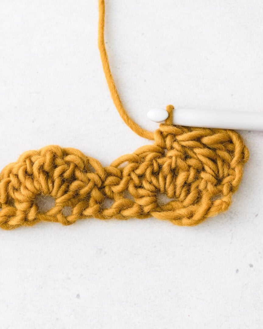 How to Crochet Shell Stitch (Step-by-Step Tutorial) - Sarah Maker