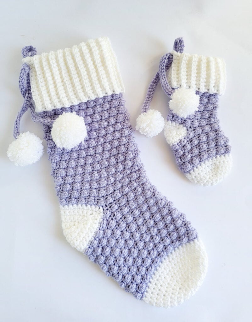 25 Free Crochet Christmas Stocking Patterns - Sarah Maker