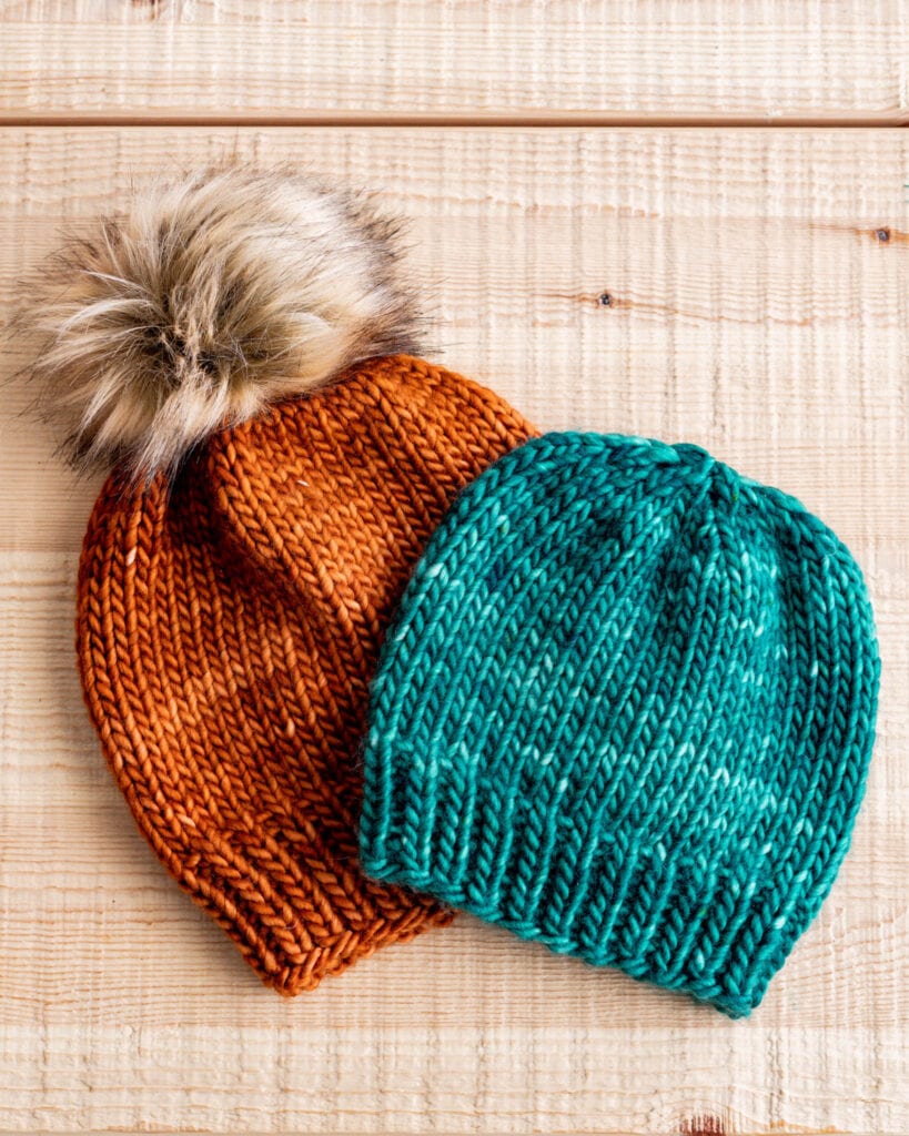 27 Free & Easy Knit Hat Patterns - Sarah Maker