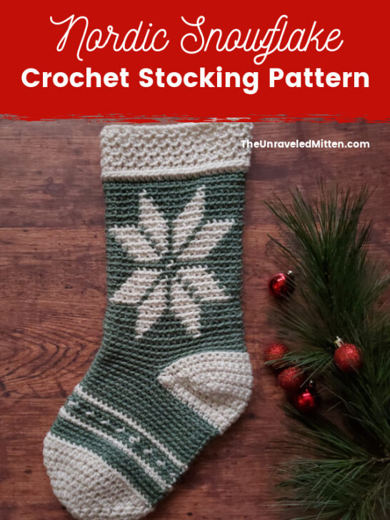 25 Free Crochet Christmas Stocking Patterns - Sarah Maker