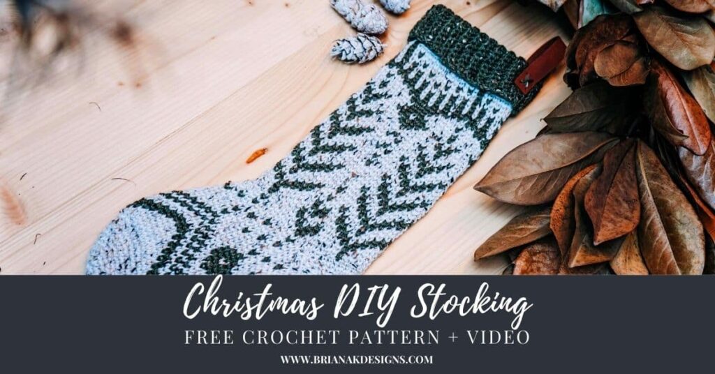 25 Free Crochet Christmas Stocking Patterns - Sarah Maker