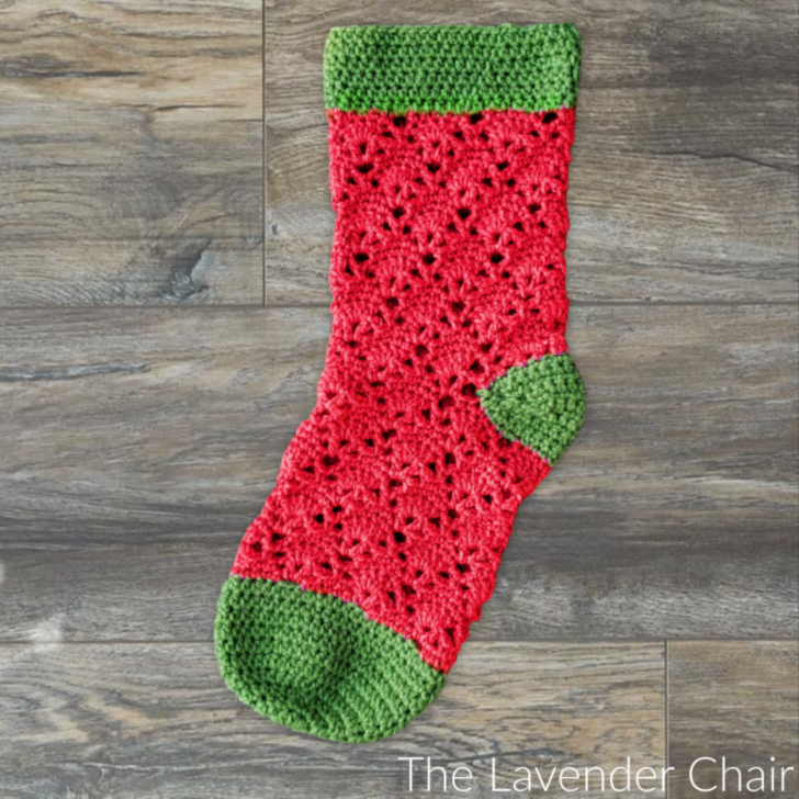 25 Free Crochet Christmas Stocking Patterns - Sarah Maker