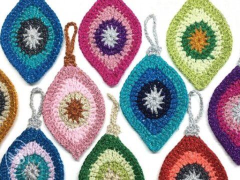 25 Free Crochet Christmas Ornament Patterns - Sarah Maker