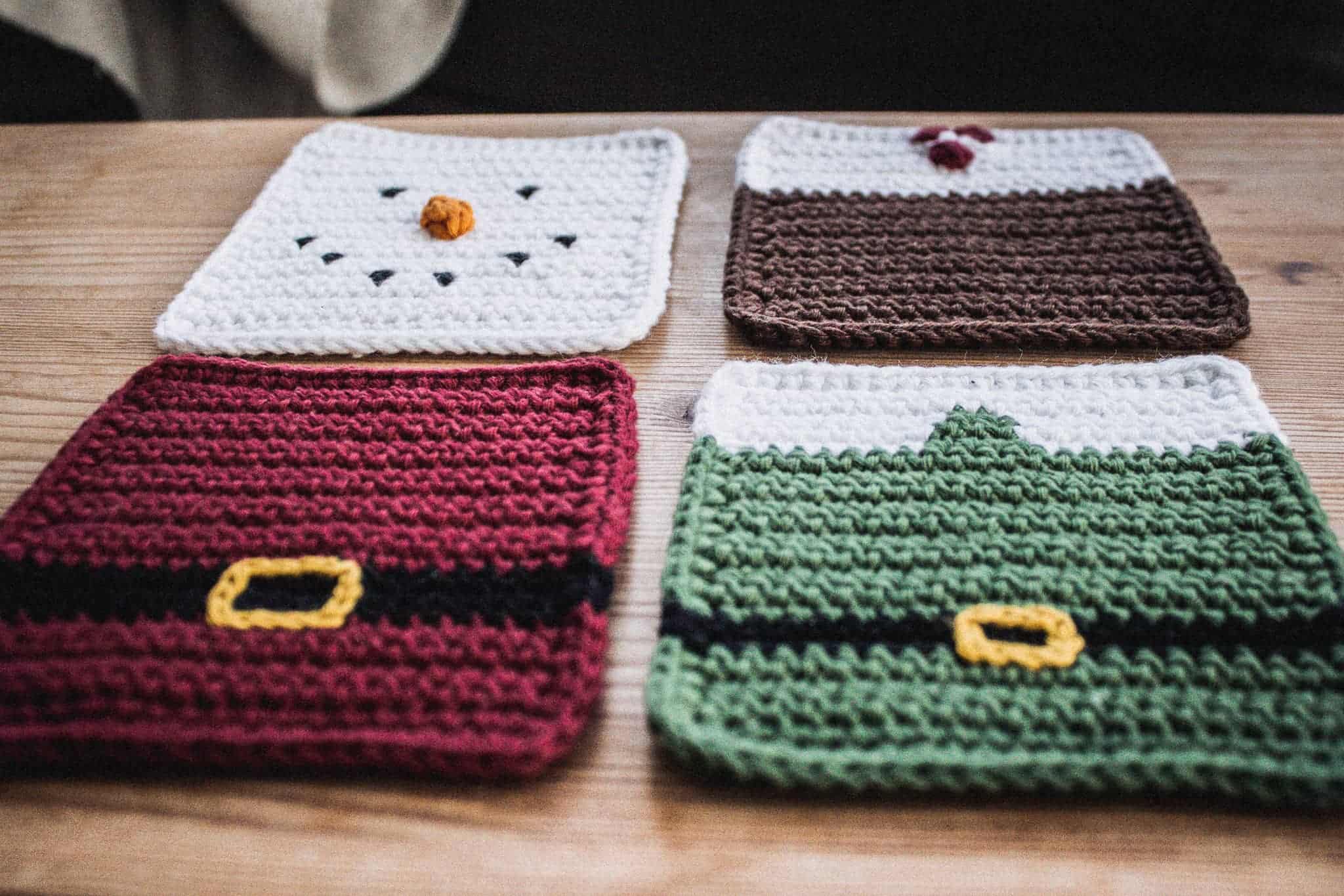25 Free Crochet Christmas Decor Patterns - Sarah Maker