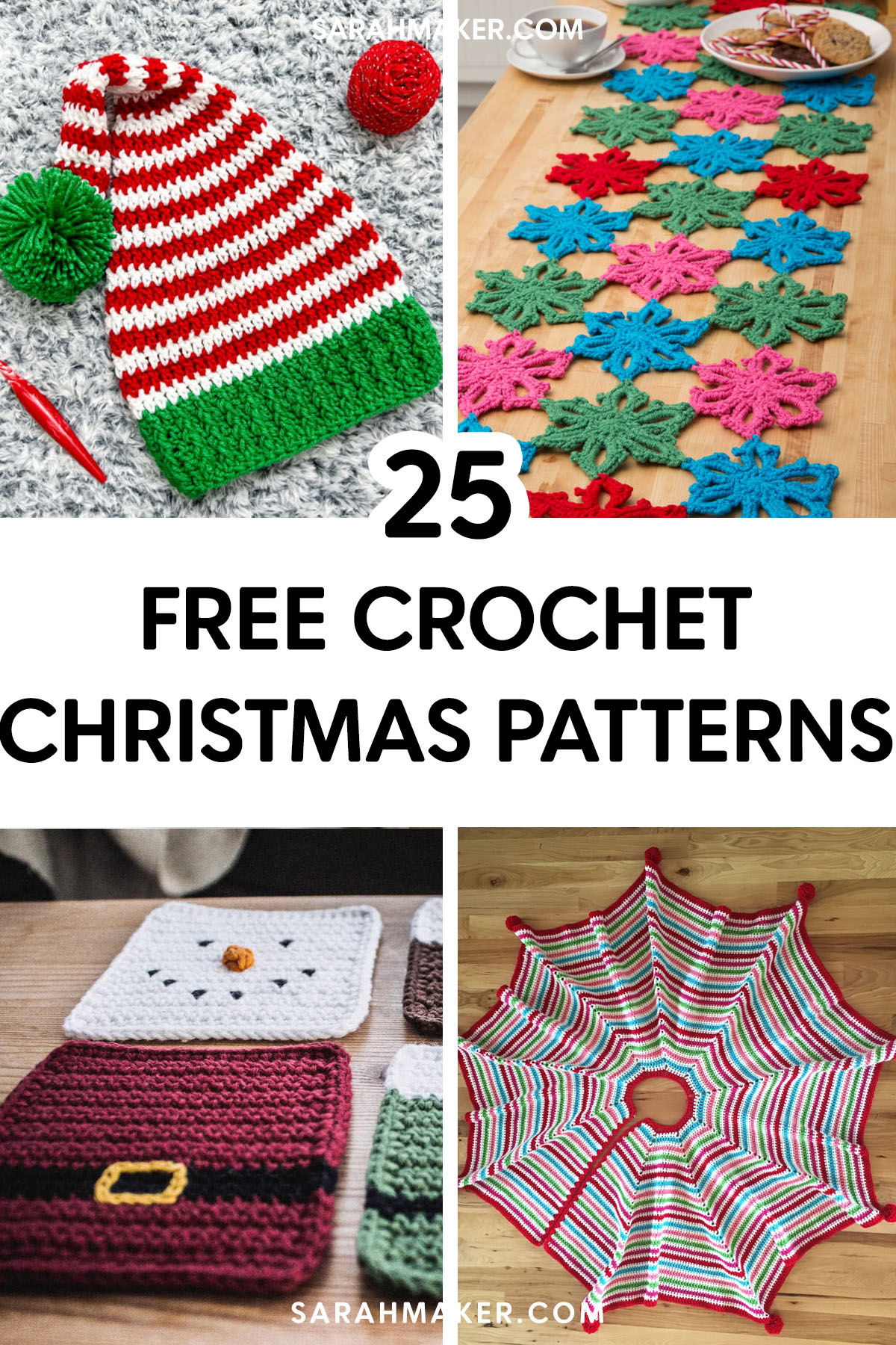 Free Printable Christmas Crochet Patterns Free Printable Christmas Crochet Patterns
