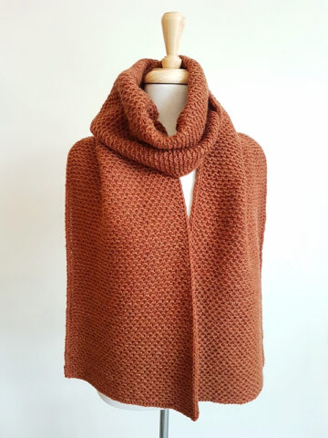 25+ Free Scarf Knitting Patterns for Beginners - Sarah Maker