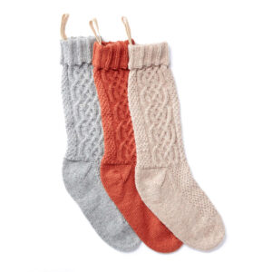 25 Free Christmas Stocking Knitting Patterns - Sarah Maker
