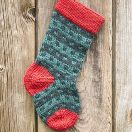 25 Free Christmas Stocking Knitting Patterns - Sarah Maker