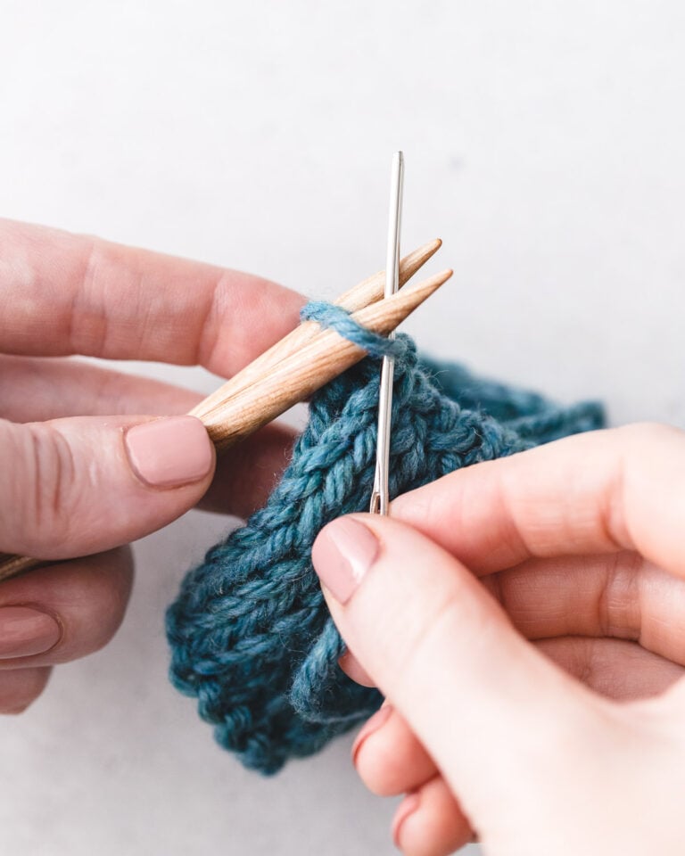 How to Kitchener Stitch (Grafting) in Knitting Sarah Maker