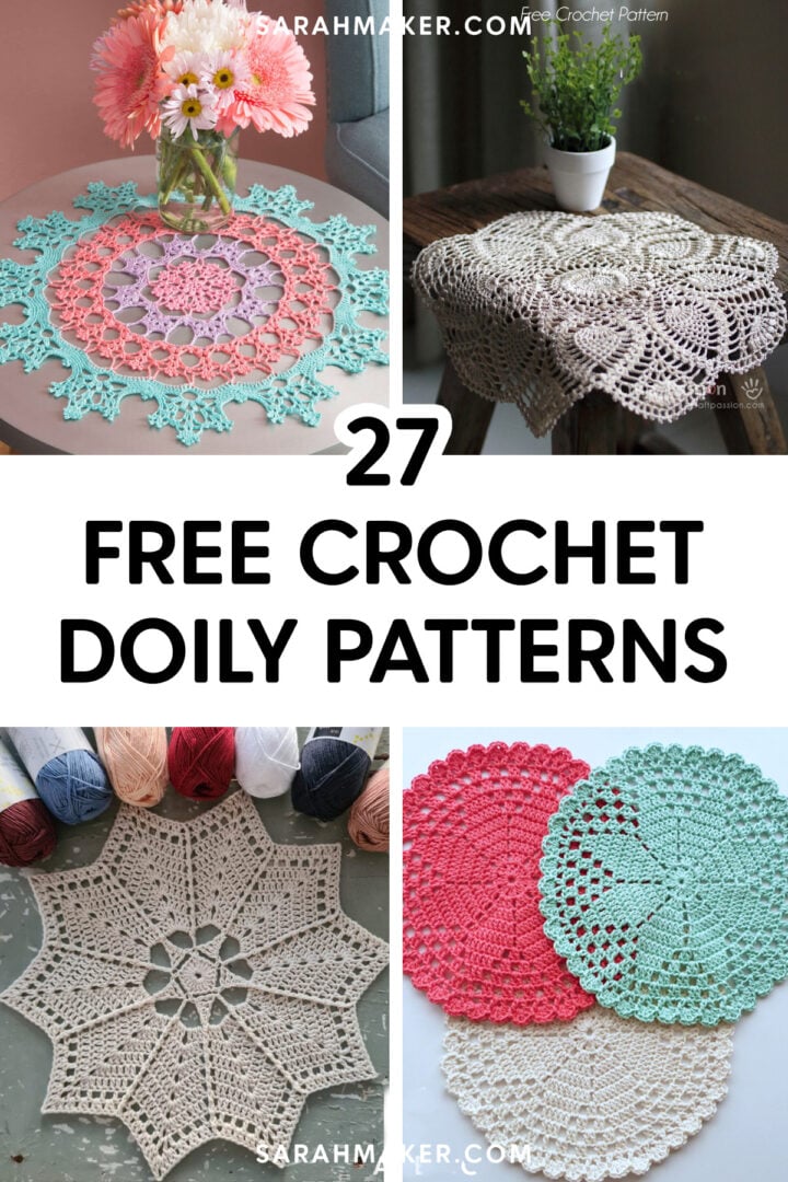 27 Crochet Doily Patterns (Beginner to Advanced) Sarah Maker