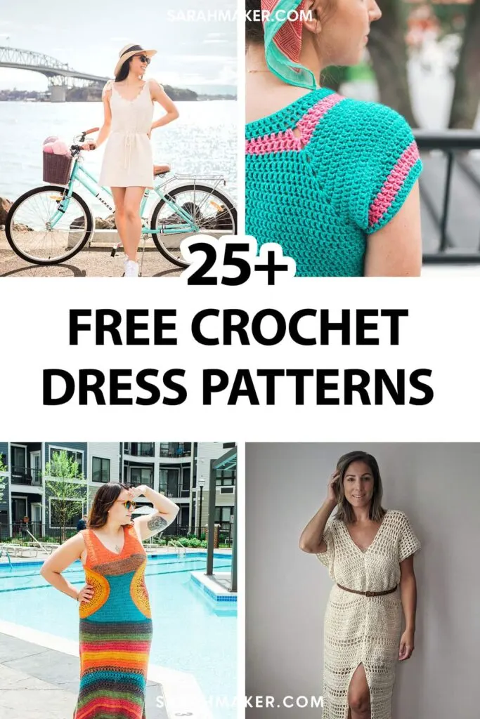 25 Free Crochet Dress Patterns Sarah Maker