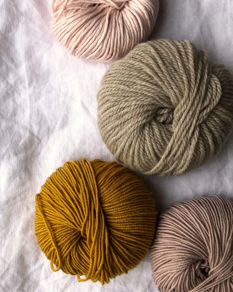 What is aran yarn and what is DK yarn? 