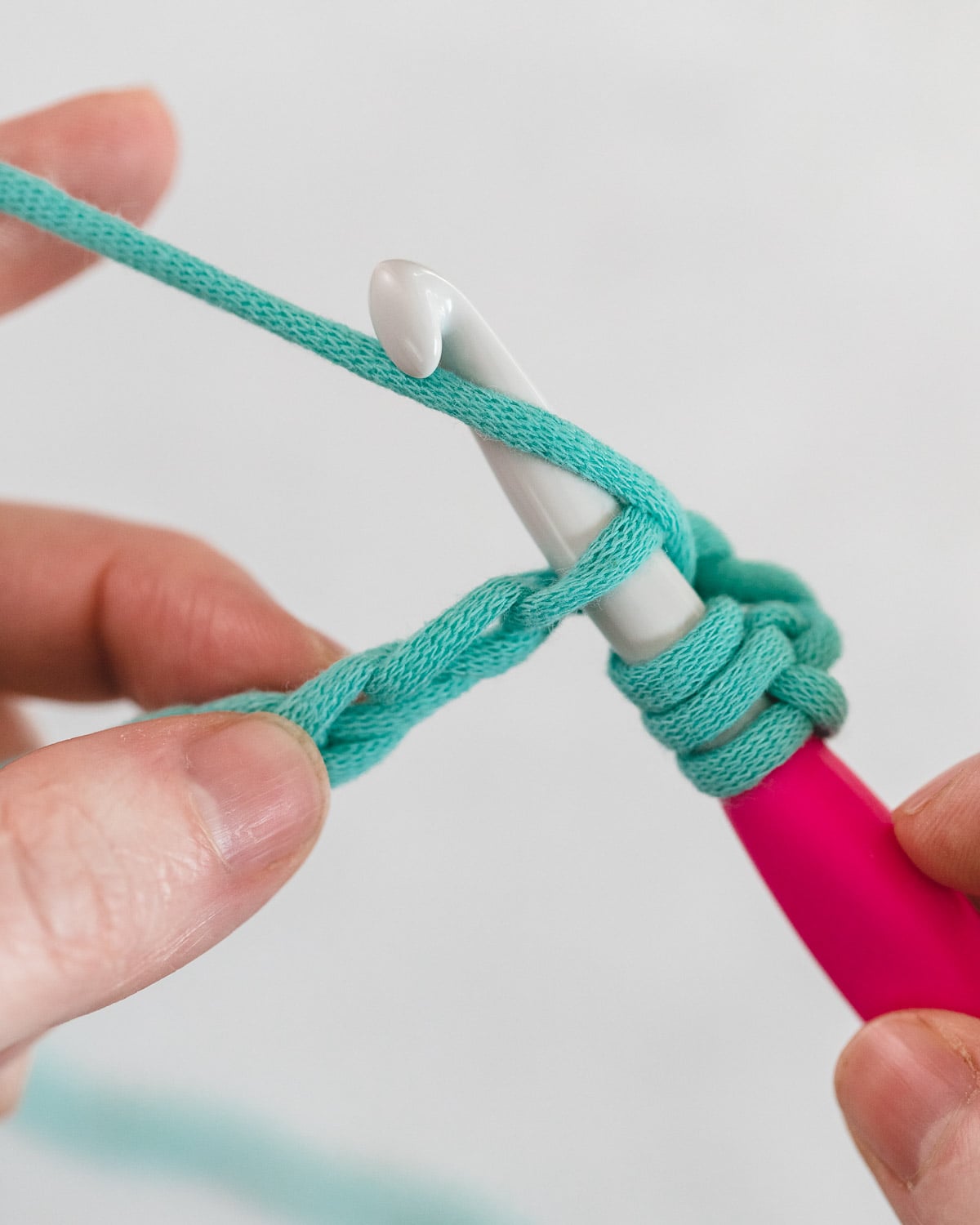 How to Treble Crochet Stitch (tr) - Sarah Maker