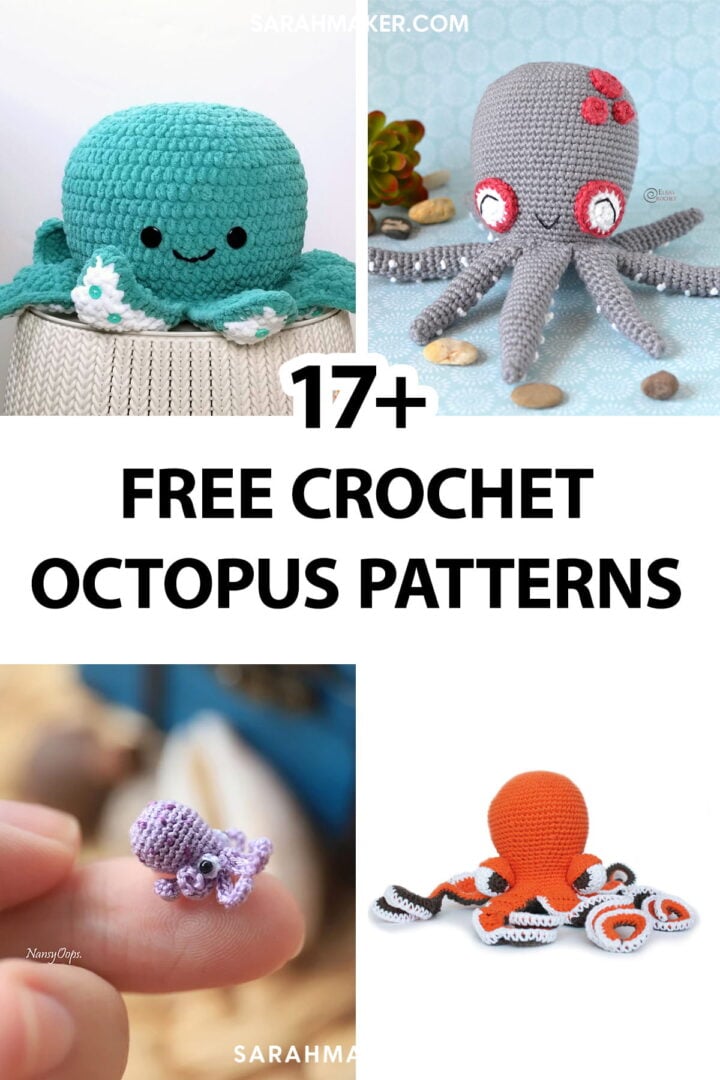 17 Free Crochet Octopus Patterns - Crochet Octopus Patterns 720x1080