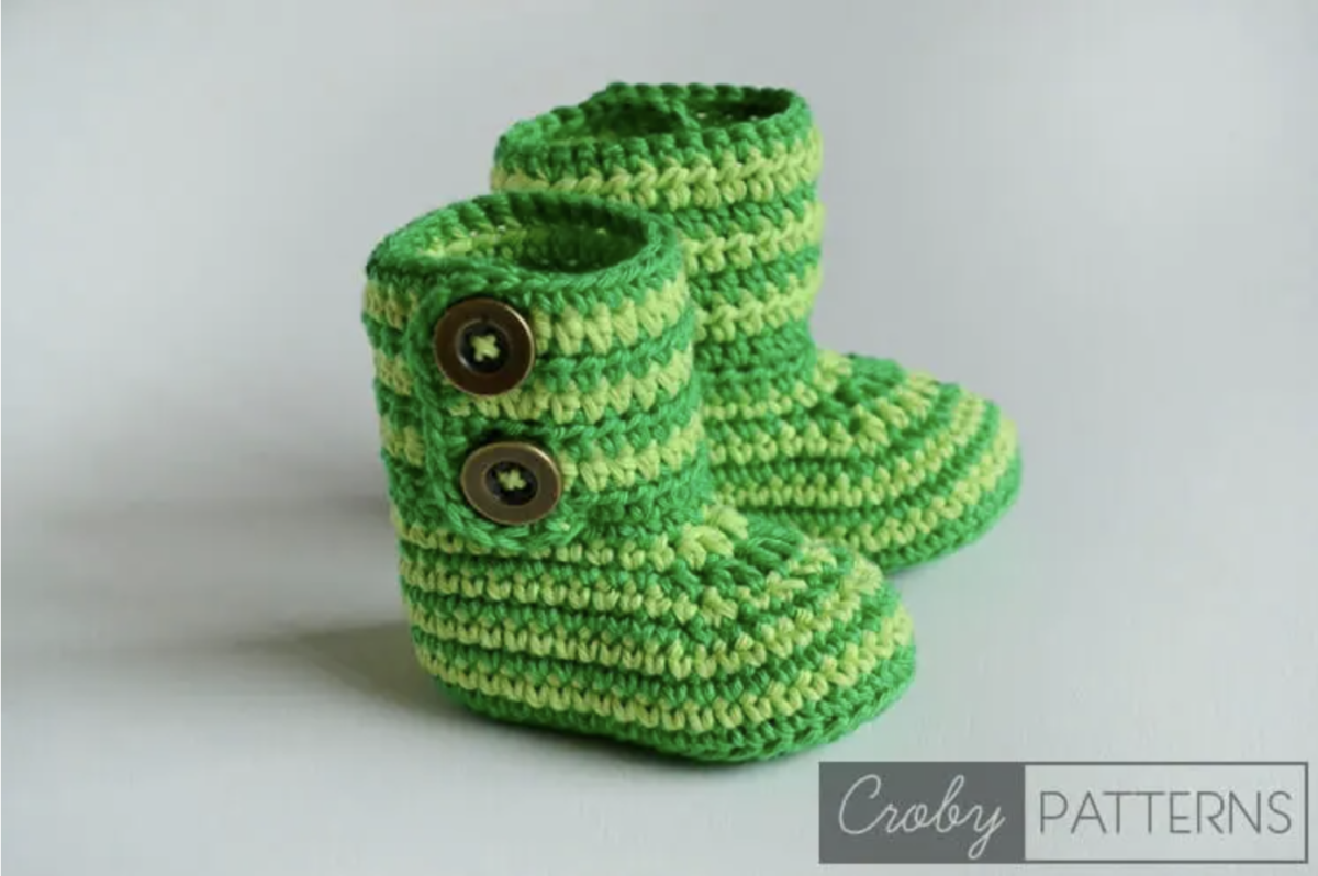 15 Free Crochet Baby Booties Patterns (Great for Beginners!) - Sarah Maker