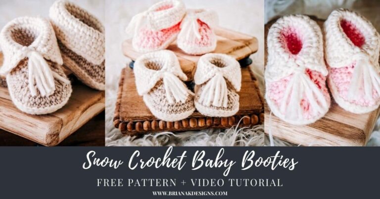 15 Free Crochet Baby Booties Patterns (Great for Beginners!) - Sarah Maker