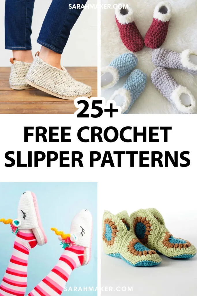 Crochet discount moccasin slippers