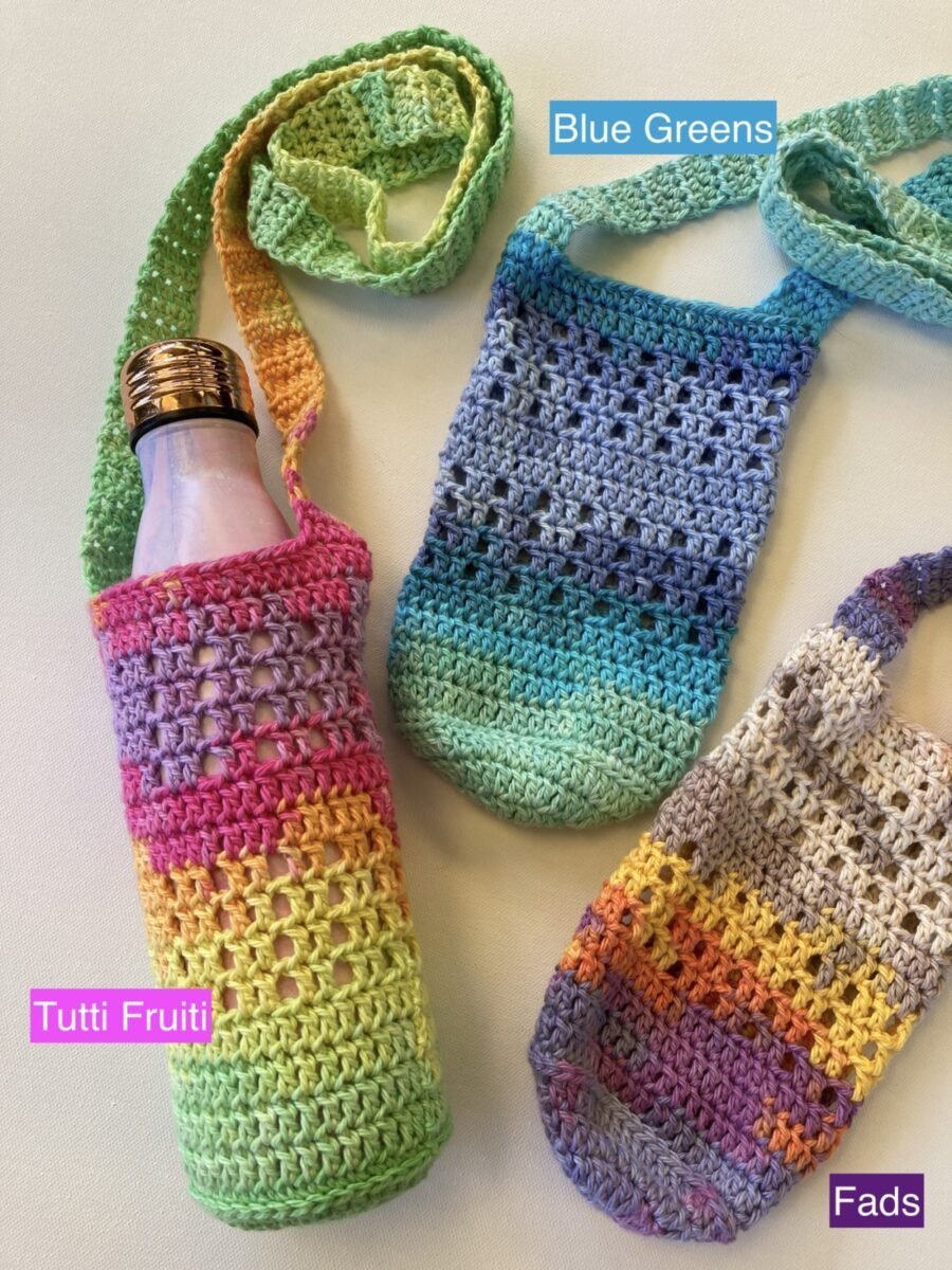 21 Free Crochet Water Bottle Holder Patterns Sarah Maker