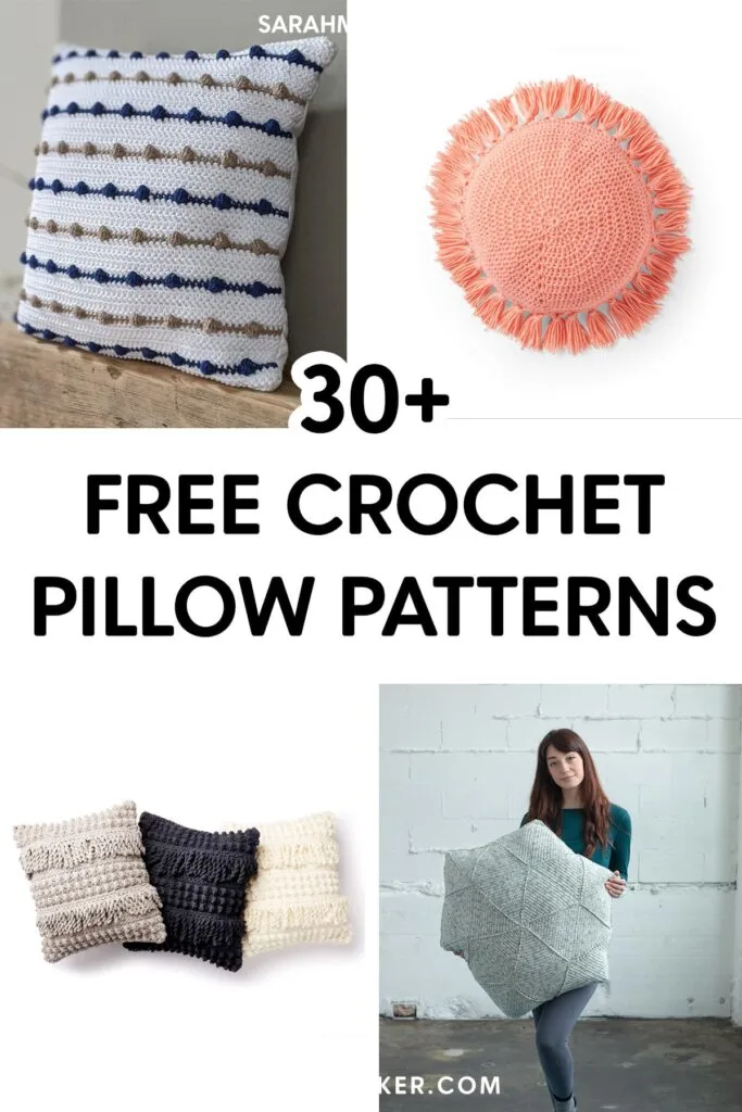 30 Cozy, Free Crochet Pillow Patterns for Any Decor - Sarah Maker