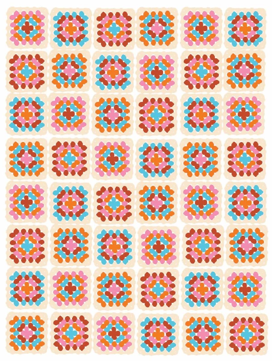 How to Crochet a Granny Square Blanket: Free Pattern - Sarah Maker