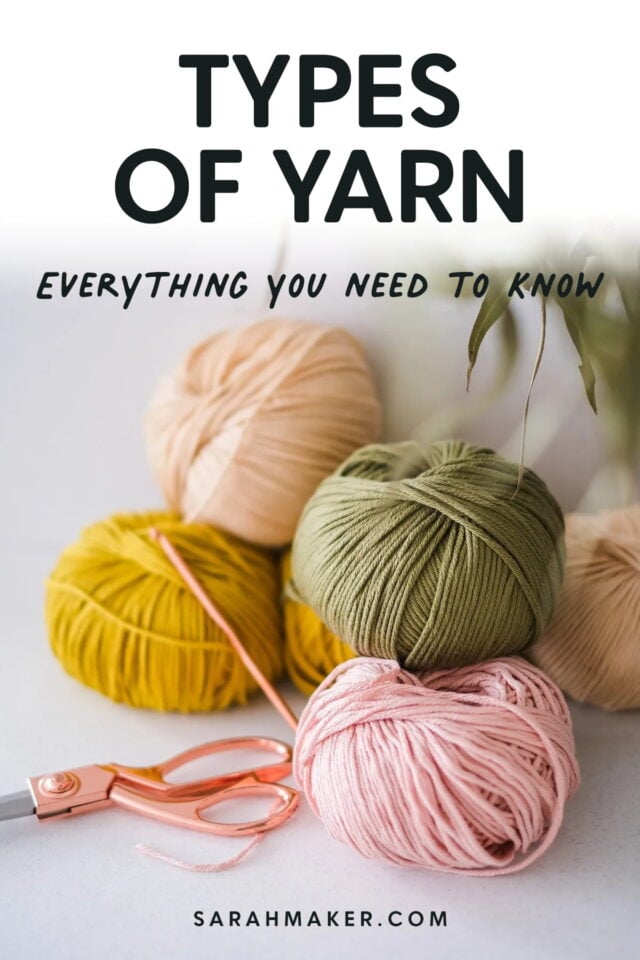 Types of Yarn Everything You Need to Know Sarah Maker