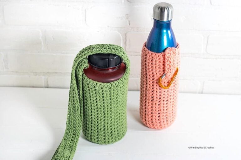 21 Free Crochet Water Bottle Holder Patterns Sarah Maker