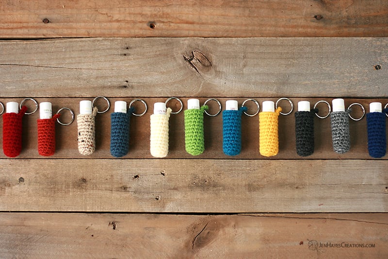 25 Free & Easy Crochet Keychain Patterns - Sarah Maker