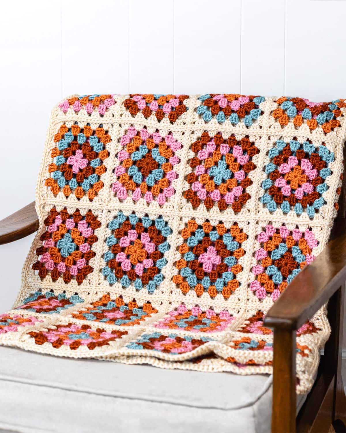 Free Crochet Granny Square Blanket Patterns Giant Granny Patches